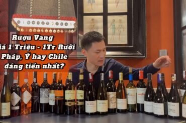 Rượu vang giá 1–1,5 triệu làm quà Tết: Pháp, Ý hay Chile đáng tiền nhất?
