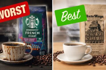 8 Costco Coffee Beans RANKED Worst to Best (Espresso Shots)