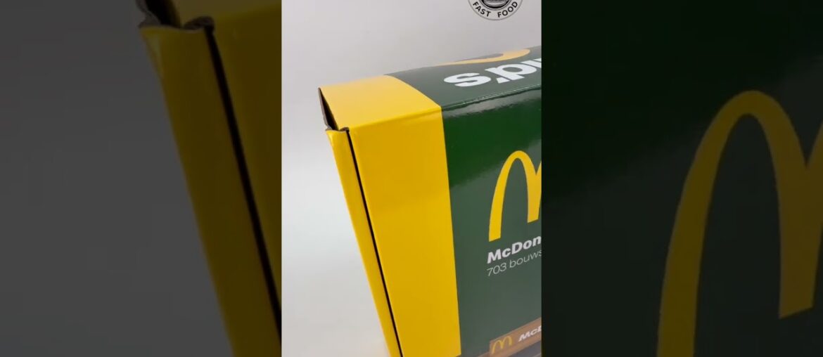 One of the Rarest Fast Food Collectibles Ever? Unboxing the 703-Piece McDonald's Build