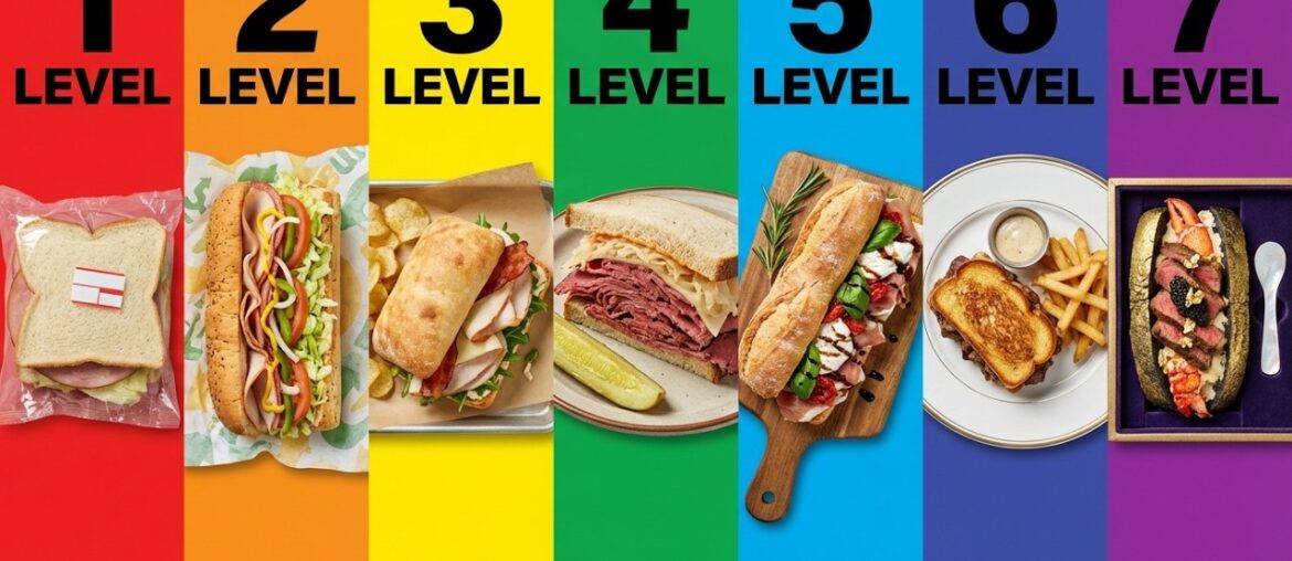 7 Levels of Sandwiches