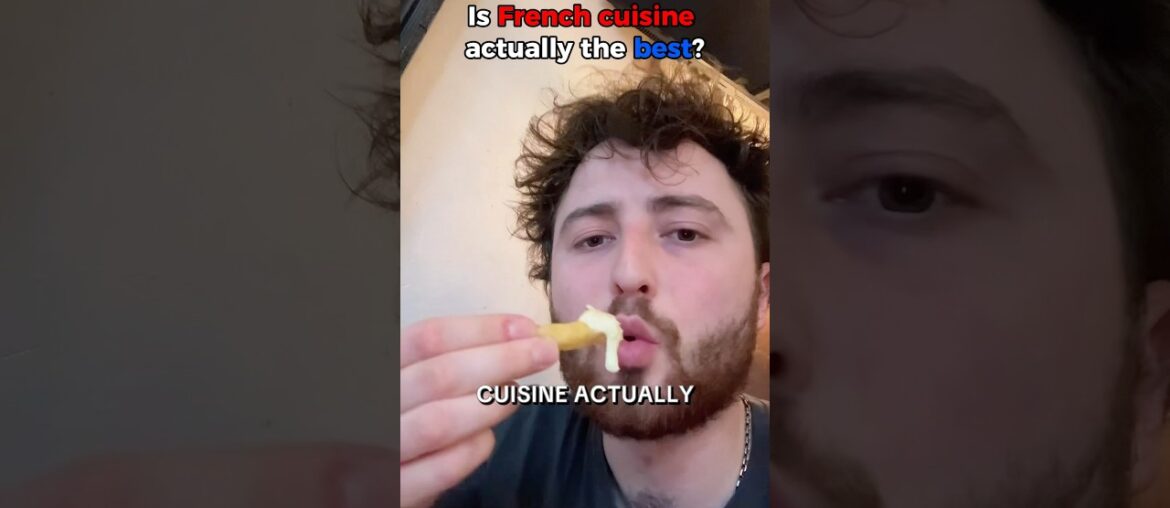 Is french cuisine the best in the world?🤔