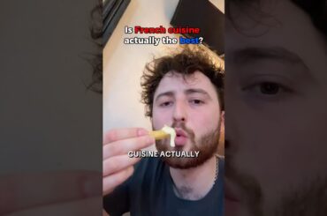 Is french cuisine the best in the world?🤔