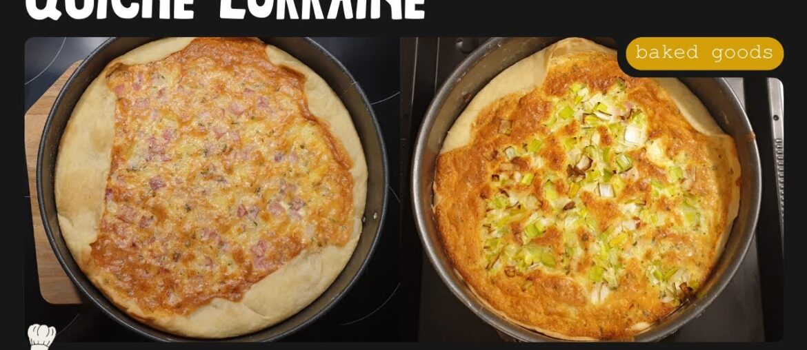 Hearty French pastry, Quiche Lorraine | Knobi Cooks episode #23