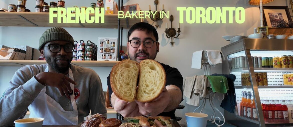 Behind the scene with a French pastry chef at a newish French bakery in Toronto (Le Petit Pain)