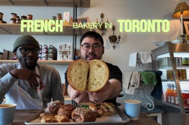 Behind the scene with a French pastry chef at a newish French bakery in Toronto (Le Petit Pain)