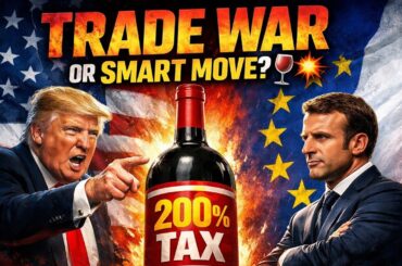 Wine Par War! Trump Ki 200% Tariff Threat Aur Europe Ka Jawab