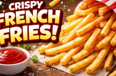 Crispy French Fries Recipe | Perfect Homemade French Fries | Easy & Tasty @deepayukta