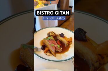 Bistro Gitan serves delicious fine dining french! Get the glazed duck crown! #french #finedining