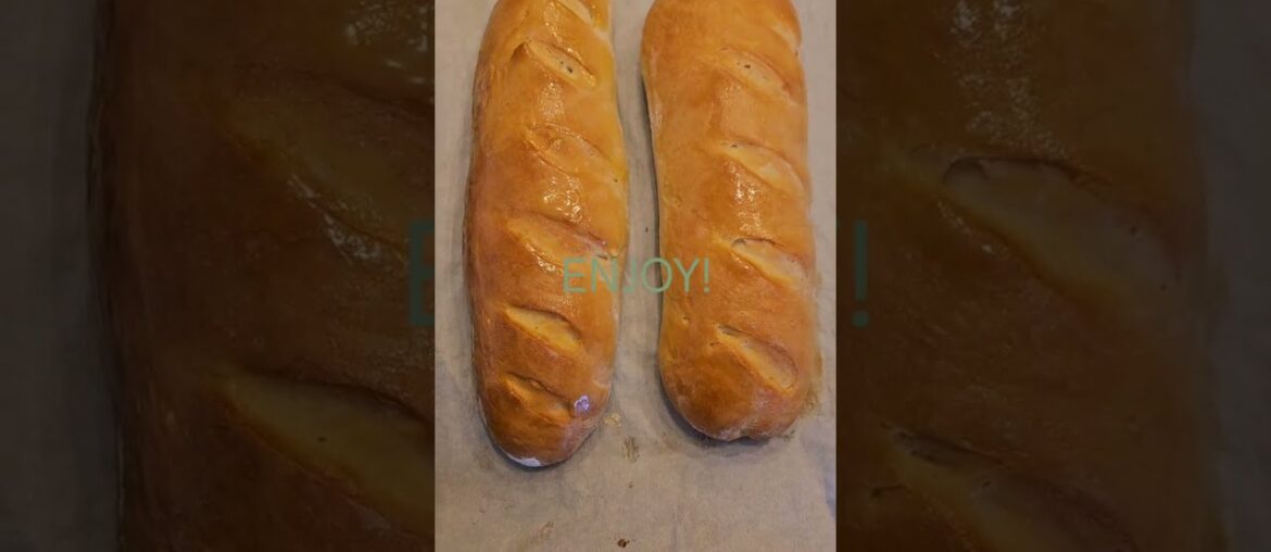 French Bread (Simple Recipe)