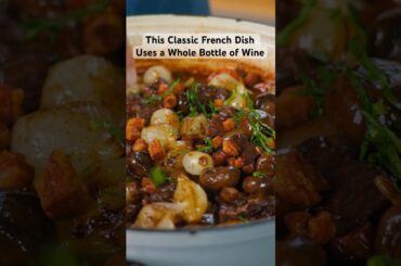 Melissa Clark shows us how to make beef bourguignon #cozy #stew #french