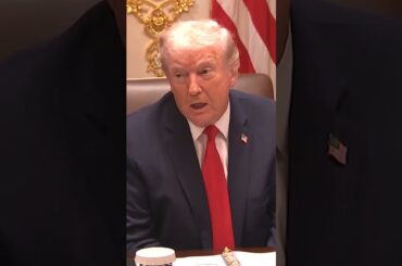 WATCH: Trump Roasts French President Macron at Cabinet Meeting on Drug Prices