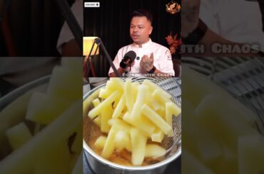 Chef's this recipe of French fries went viral 👀😮‼️#trending #shortsfeed #viral #ytshorts #yt #easy