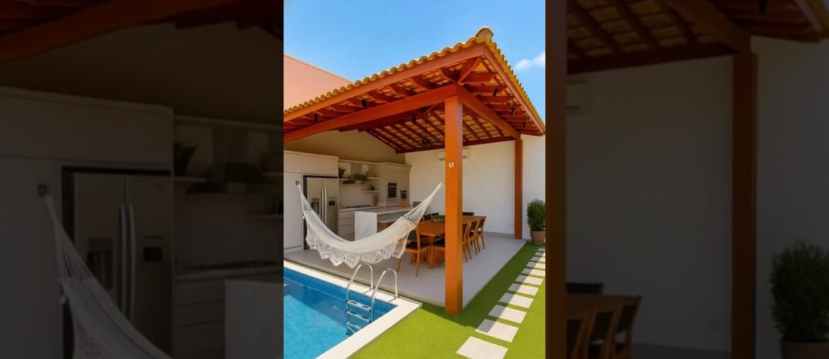 Área gourmet moderna #shorts