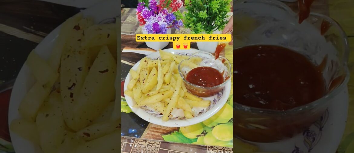 Extra Crispy French Fries 🍟 | Easy Homemade Recipe
