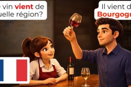 15 Wine Bar French Conversations for Beginners | Ordering Wine in French (A1-A2)