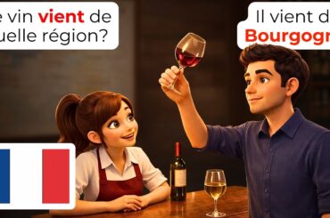 15 Wine Bar French Conversations for Beginners | Ordering Wine in French (A1-A2)