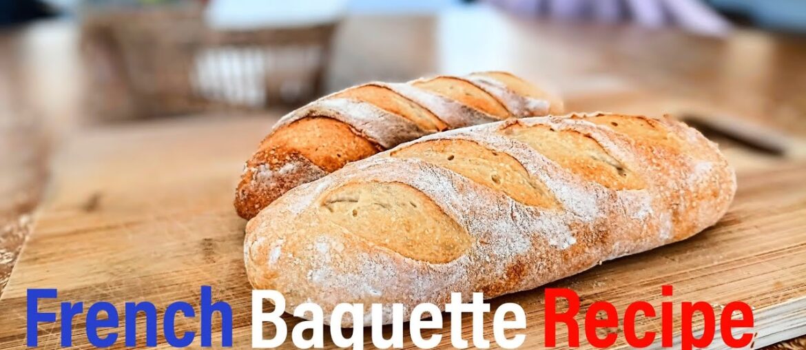 🇨🇵 Authentic French Bread Recipe / Asmr baking