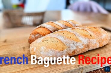 🇨🇵 Authentic French Bread Recipe / Asmr baking