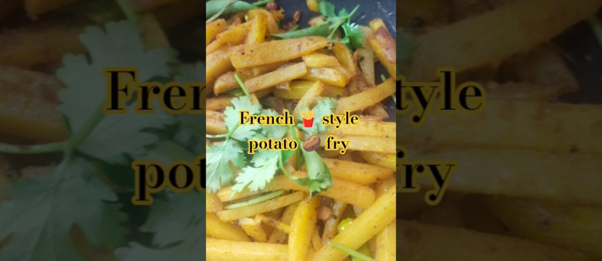 french 🍟 style potato fry#food#village#recipe#cooking#home#shorts#trending#viral l#village