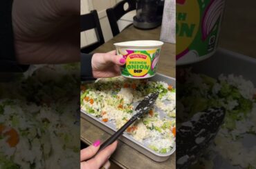 French onion chicken casserole 😋 #mealideas #dinnerideas #weeknightdinner #casserolerecipe #dinner