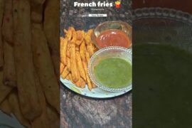 French fries 🍟 Homemade Recipe #frenchfries #recipe #food #viral #testycooking #delicious #cooking