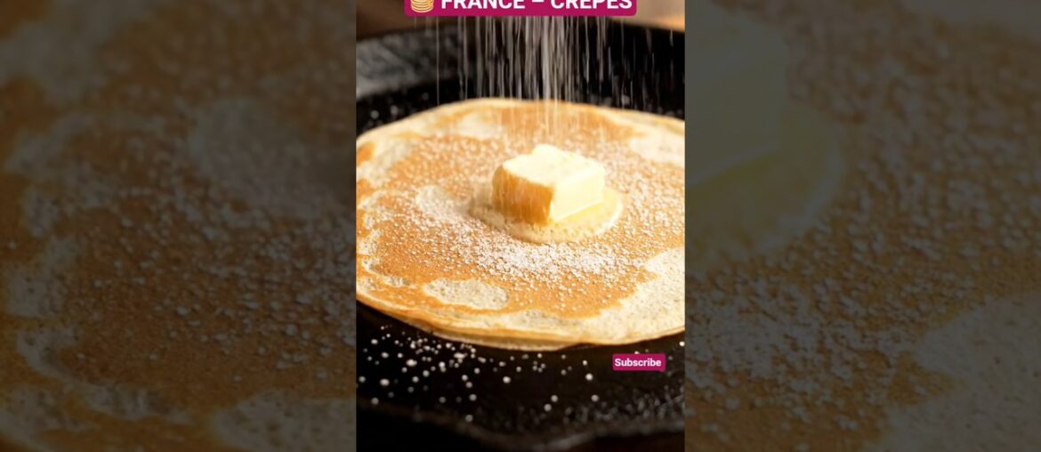 Famous French crêpes from France 🇫🇷 | World food series#Shorts #WorldFood #AIFood #IndianAICreator