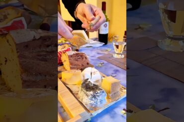 Дегустируем французские сыры #франция #гурман #foodie