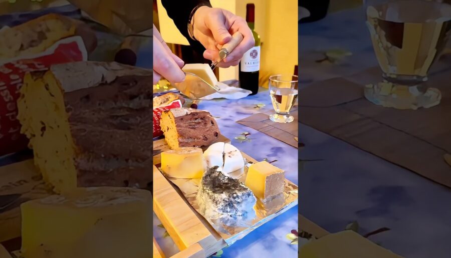 Дегустируем французские сыры #франция #гурман #foodie