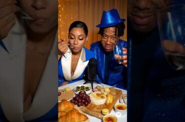 Dom & BlueFace French Food ASMR 🥐🥖🍇