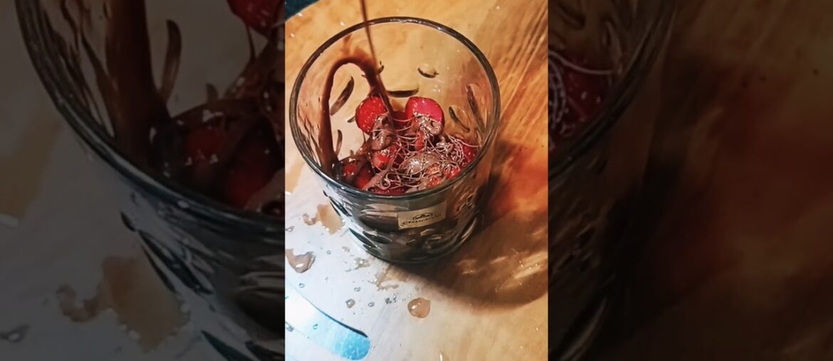 Landon Viral Chocolate Strawberry at home #shorts #ytshort #streetfood