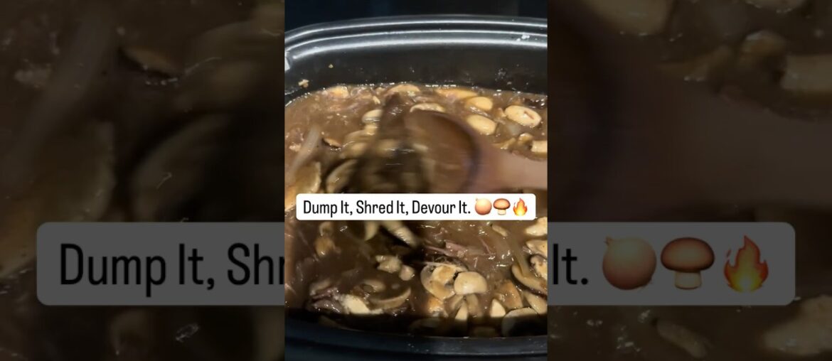 High-Protein French Onion Beef | Easy Crockpot Recipe