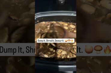 High-Protein French Onion Beef | Easy Crockpot Recipe