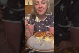 Baked French Eggs Low Carb #food #lowcarb #loseweight #recipe #lowcarbrecipes #cooking #breakfast