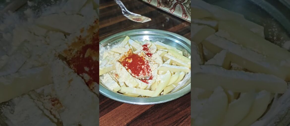 Street Style French Fries 🔥#shorts #frechfries #viral