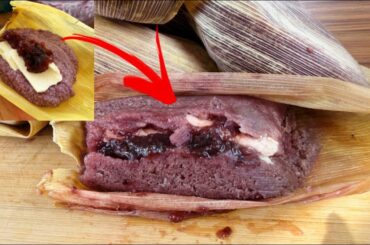 Tamalitos caseros gourmet de queso Philadelphia con zarzamora 😋🤤