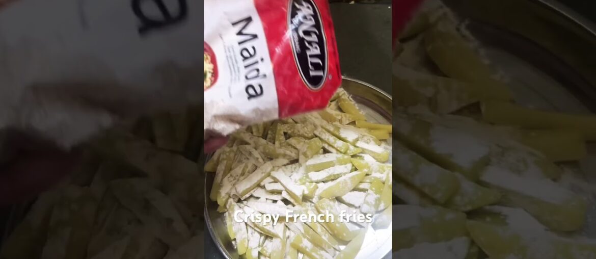 Crispy French fries recipe #recipe