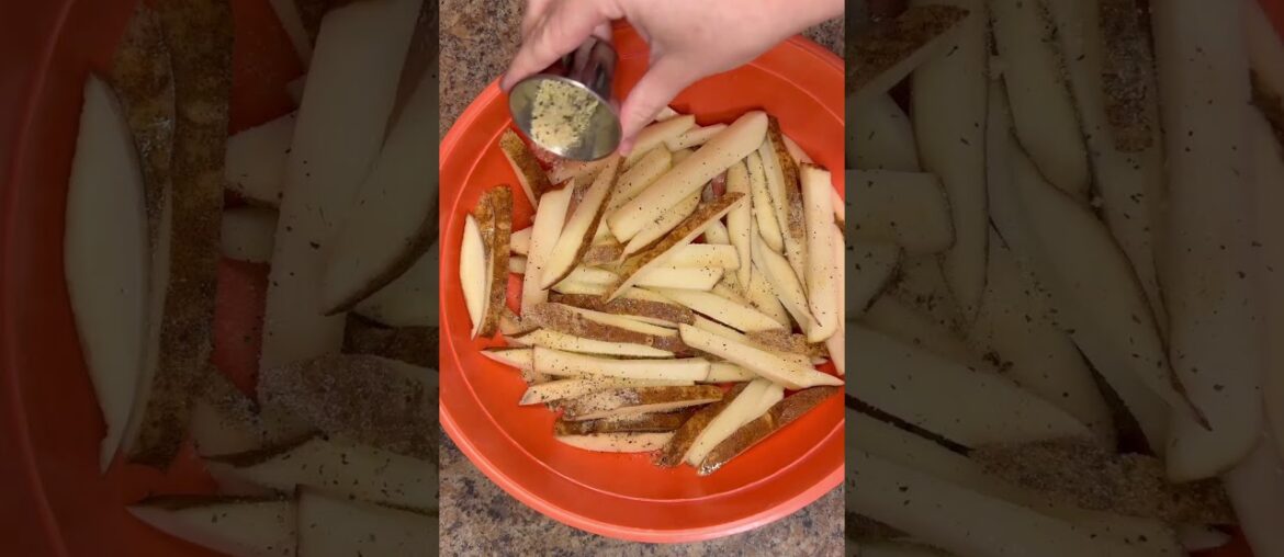 Crispy Oven Baked French Fries | No Deep Frying, Perfect Every Time 🍟
