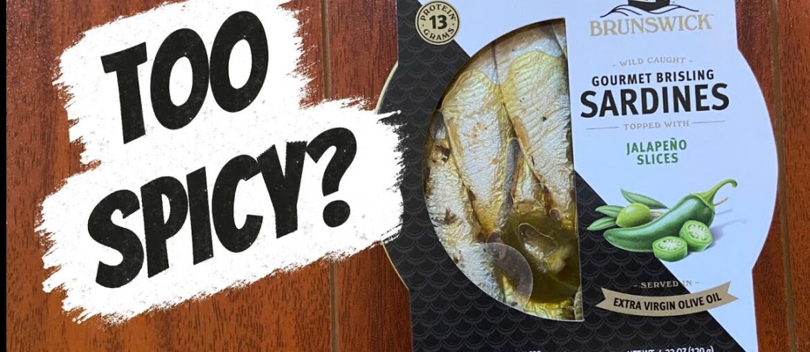 Brunswick Gourmet Brisling Sardines with Jalapeño Slices Take Control (Review)
