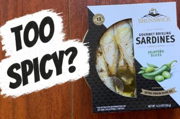 Brunswick Gourmet Brisling Sardines with Jalapeño Slices Take Control (Review)