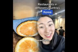 What a polite french waiter #koreanfood #culture #japanesefood #travelling #dining