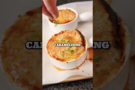 The SECRET To French Onion Soup! #shorts #cooking #food