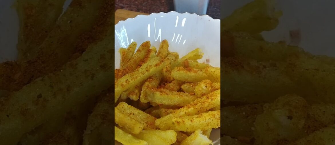 french fries| Crispy French fries #shorts #asmr #recipe #frenchfries #fries #yt  #youtubeshorts