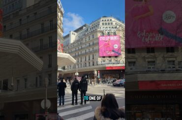 Inside One of Paris’ Most Iconic Places🇫🇷 #travel #paris #shorts