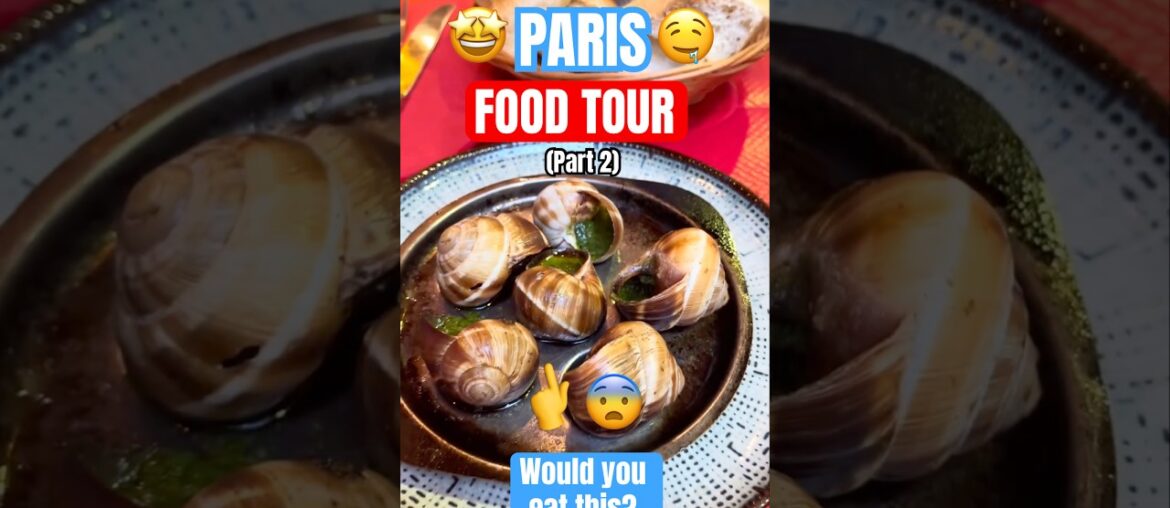 Top 7 French Foods you MUST try in Paris (Part 2) 🇫🇷