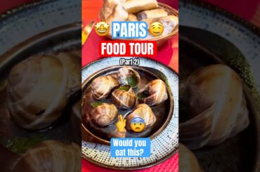 Top 7 French Foods you MUST try in Paris (Part 2) 🇫🇷