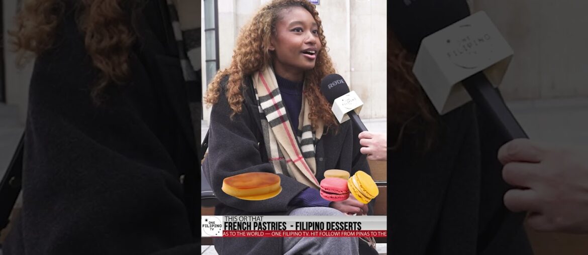 THIS OR THAT? Filipino Desserts x French Pastries #filipinofood