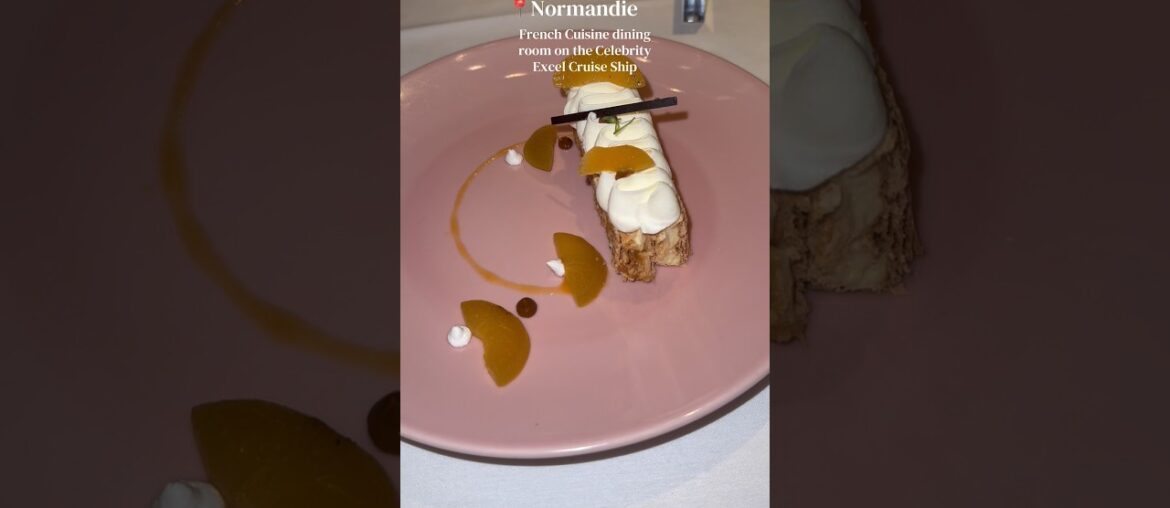 Normandie- French Cuisine-dinning room on Celebrity’s - Excel #celebritycruises #celebrityexcel