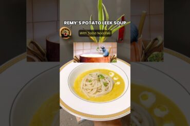Cozy French Potato Leek Soup with Soba Noodles🍜 | Easy Viral Comfort Soup