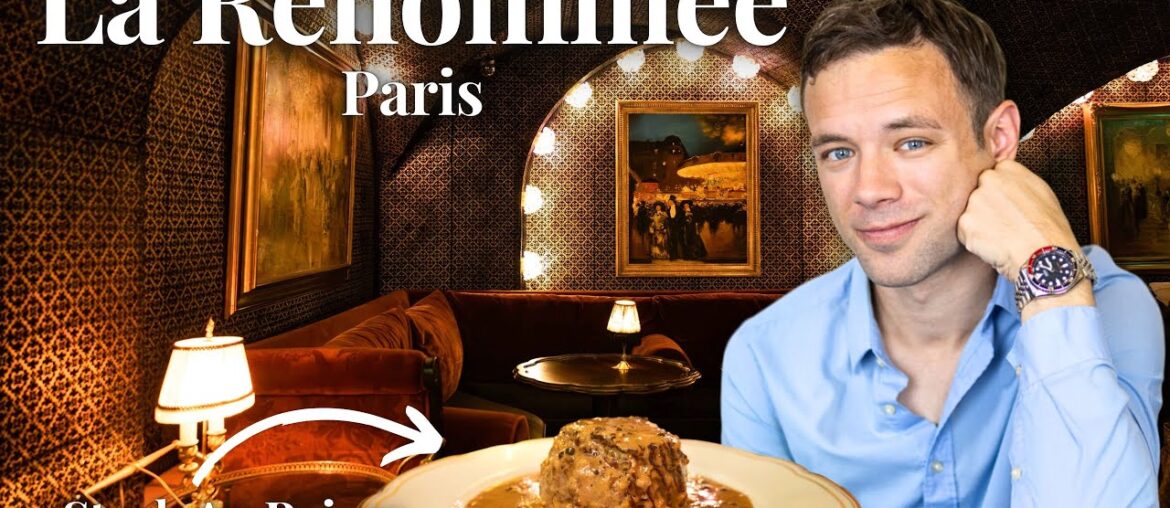 Eating at La Renommée. The 4 Charles Prime Rib of Paris