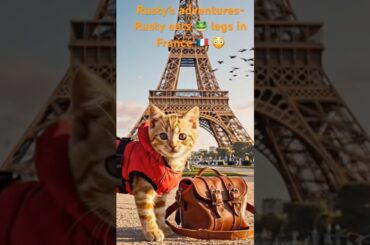 Rusty’s Adventures - Rusty Tries French Food 🇫🇷🐾 Snails vs Frog Legs — His Reaction Says It All